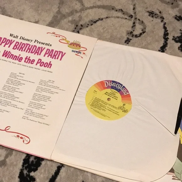 Host Pick Bundle of Vintage Disney Winnie the Pooh Vinyls